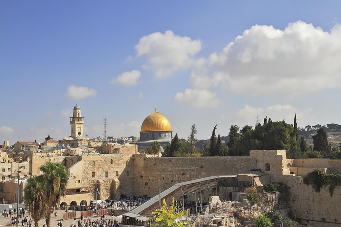 Ashdod Shore Excursion: Jerusalem and Bethlehem - for cruise ship guests only - Dome of the Rock views and the jump into Jerusalem’s Old City flow