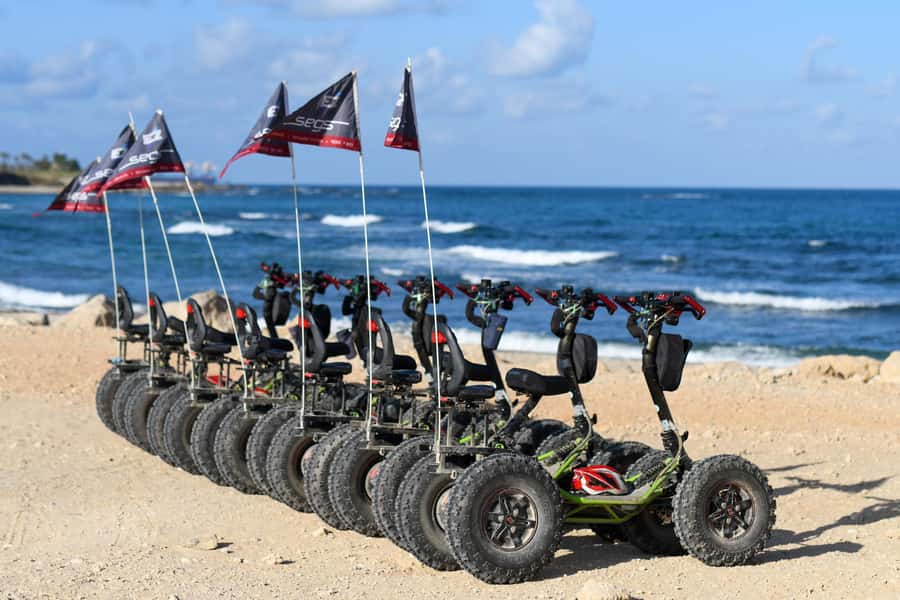 Caesarea: EZ Raider Guided Tour 2025 - Why Caesarea on an EZ Raider feels different than other tours