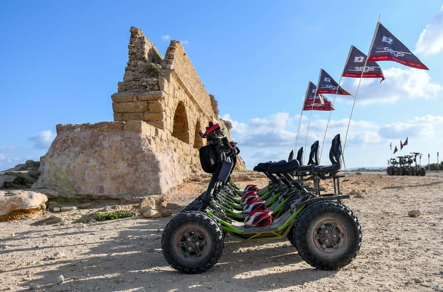 Caesarea: EZ Raider Guided Tour 2025 - Before you go: shoes, sunscreen, and what is not allowed