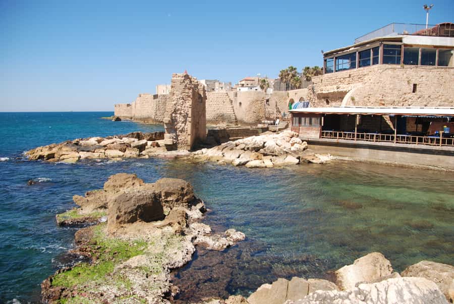 Caesarea, Haifa & Akko Day Trip from Jerusalem - Caesarea’s Roman port, aqueduct, and theatre ruins