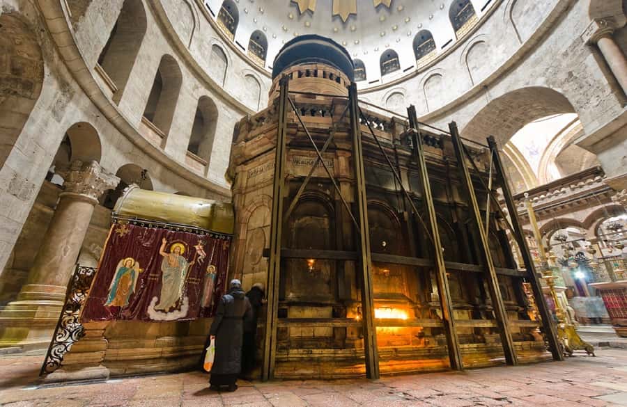 Christian Jerusalem in Russian - Mount Zion: the Last Supper Room (Cenaculum) and the Dormition Abbey
