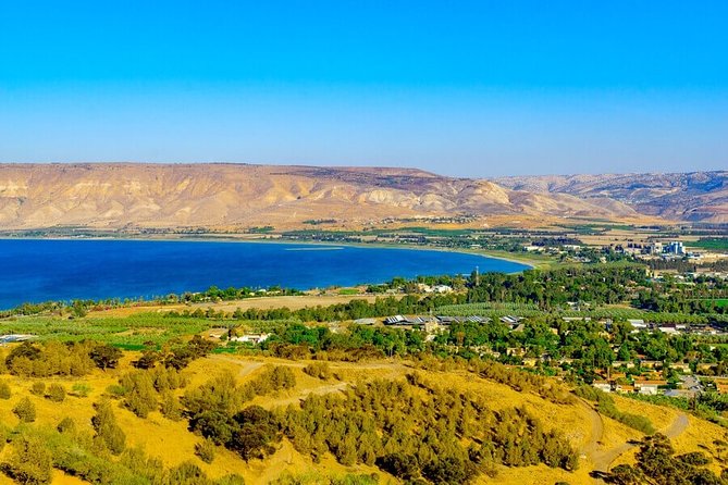 Christian Sites by the Sea of Galilee from Tel Aviv - Mount of Beatitudes: Franciscan church, Sermon setting, and views