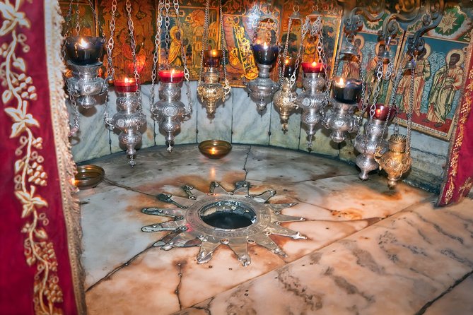 Day Tour of Jerusalem and Bethlehem from Jerusalem - Church of the Nativity and the Grotto marked by a star