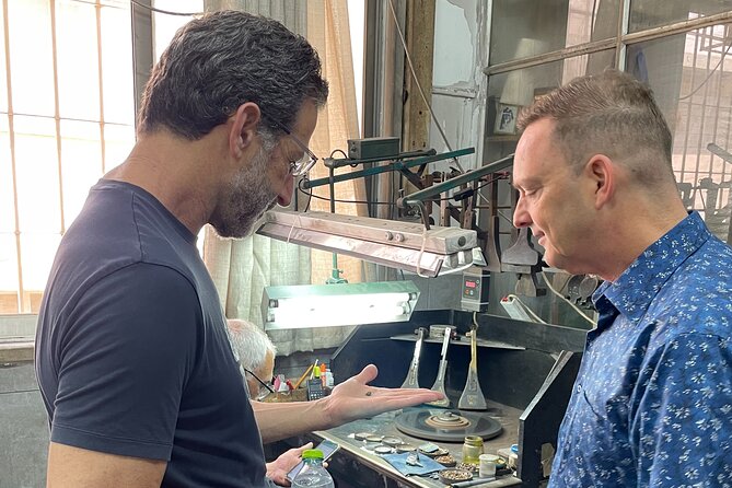 Exclusive Private Tour in The Israel Diamond Exchange - The Tech Area: watching computers meet diamond profit math
