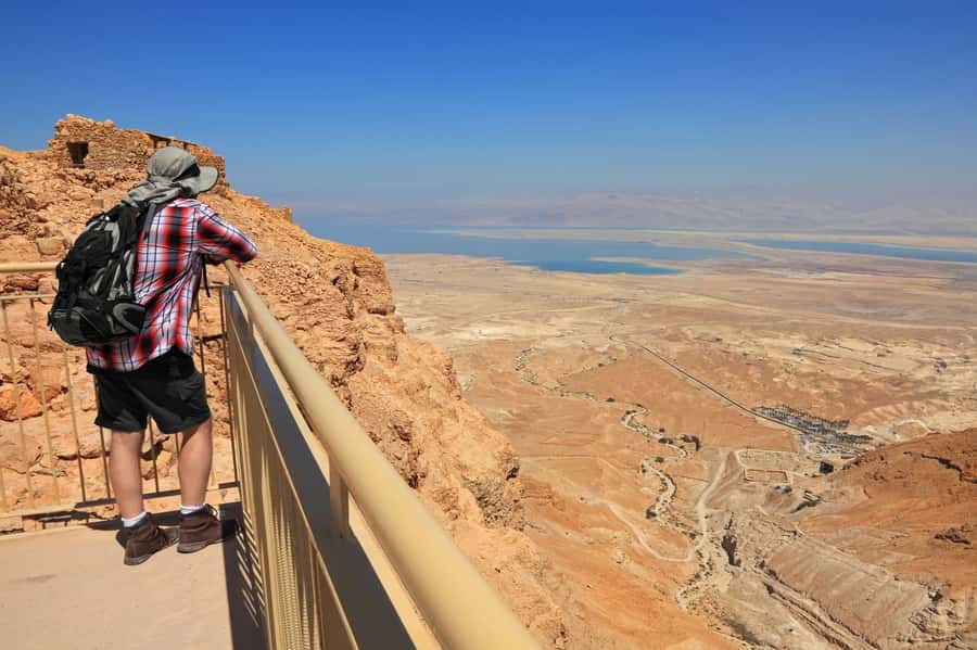 From Ashdod Port: Masada and Dead Sea Guided Day Trip - Masada by cable car: Herod’s fortress above everything