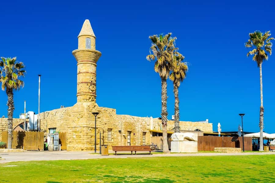From Jerusalem: Caesarea, Haifa, Acre & Rosh Hanikra Tour - A very early start, then four coast hits in one day