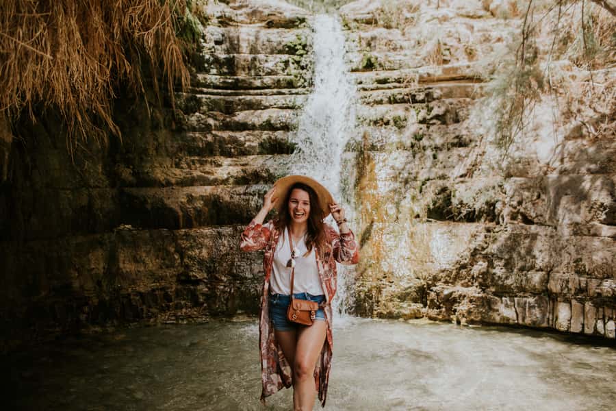 From Jerusalem: Masada, Ein Gedi and Dead Sea Day Tour - Masada: cable car choice and the cliff-top fortress story
