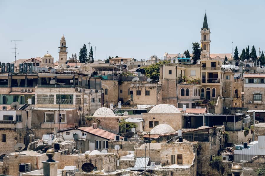From Jerusalem: Old City & Dead Sea Full-Day Tour - Lunch and shopping time in the Old City, plan for the clock