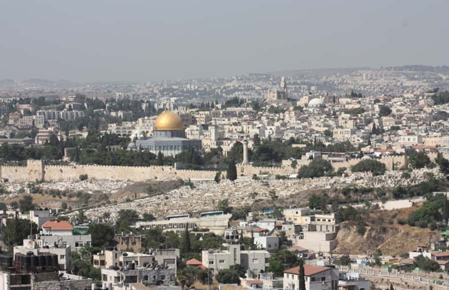 From Tel Aviv: City of David & Underground Jerusalem Tour - From Tel Aviv to Jerusalem’s viewpoints over the Kidron Valley