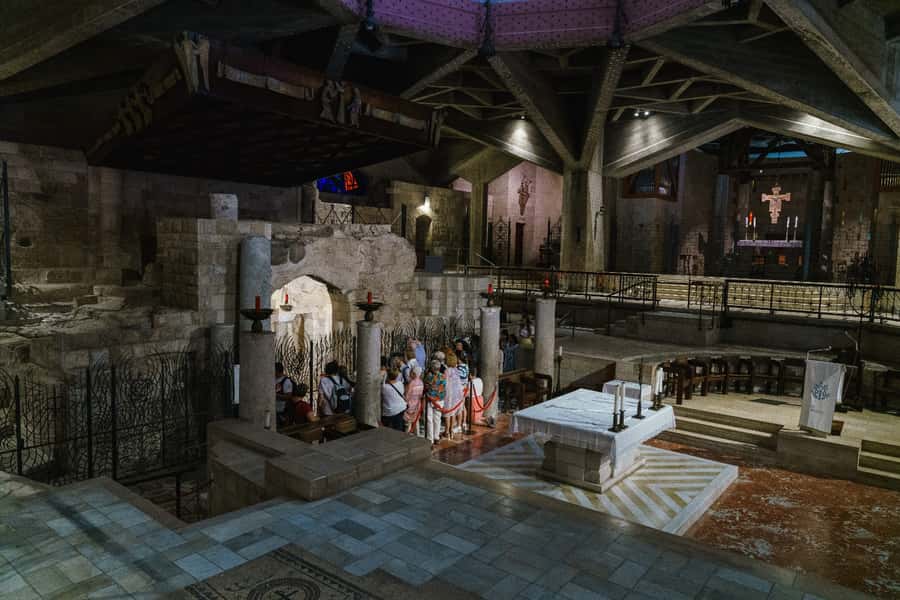 From Tel Aviv: Guided Day Trip to Nazareth & Sea of Galilee - Mount of Beatitudes and Tabgha: teachings with a view
