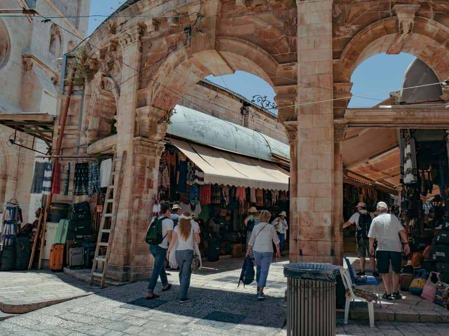 From Tel Aviv: Jerusalem Old City & Dead Sea Guided Day Tour - Via Dolorosa and the Church of the Holy Sepulchre, with real crowd math