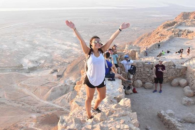 From Tel Aviv: Masada Sunrise, Ein Gedi & Dead Sea - Dead Sea Private Beach: Float Time and Mud Therapy (The Real Kind)