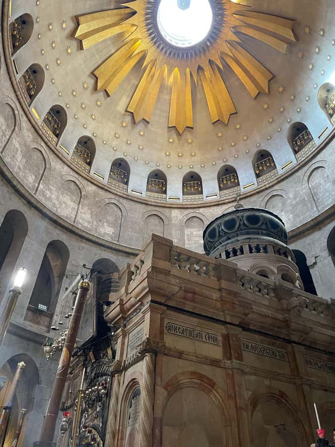 From TLV- Jerusalem Old & New tour INCL. ENTRANCE FEES & P/U - The Church of the Holy Sepulchre: The Big Finish You Can’t Fake