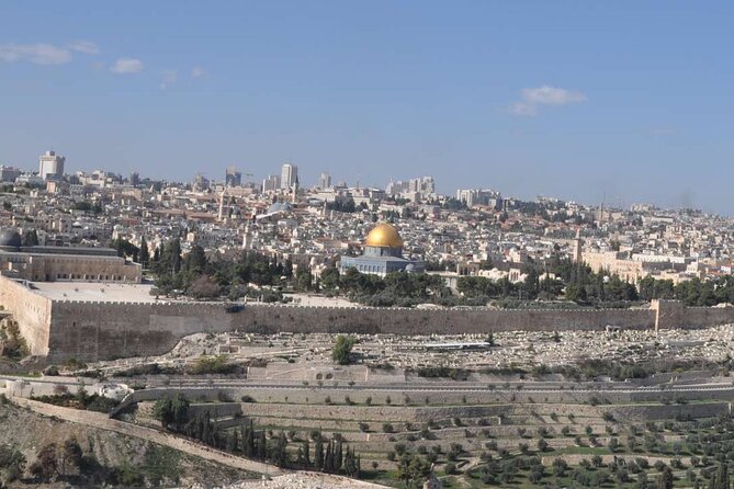 Full-Day Holy City of Jerusalem and Bethlehem Private Guided Tour - From Haifa With Pickup, AC Van, and the On-Time Goal