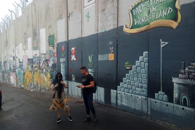 FullDay Bethlehem Jericho Guided Tour From Jerusalem -small group - The Judaean Desert and sea-level photo stop with camels