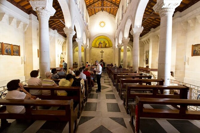 Haifa Port Shore Excursion: Nazareth and Sea of Galilee Day Tour from Haifa Port - Yardenit and the Sea of Galilee edge: optional baptism with real atmosphere