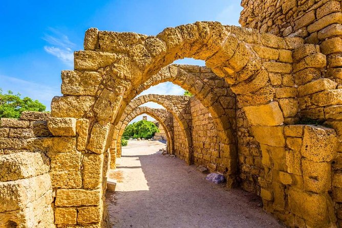 Highlights of Caesarea, Haifa, Acre and Rosh Hanikra Tour from Tel Aviv - Caesarea National Park: Roman engineering, plus an amphitheater still in use