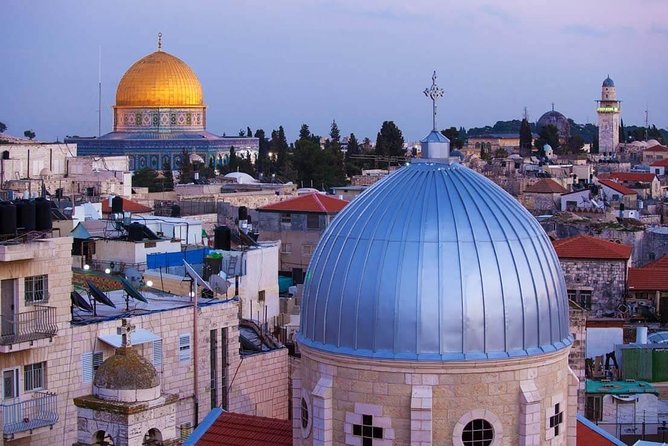 Highlights of the Jerusalem and Bethlehem Biblical Trip from Tel Aviv - Mount Scopus panoramas and the Temple Mount viewpoint