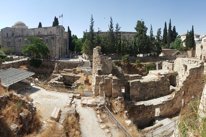 In The Footsteps of Jesus Day Tour - Dguide Self Guiding App - Pools of Bethesda and St. Ann: a Gospel moment with an entry fee