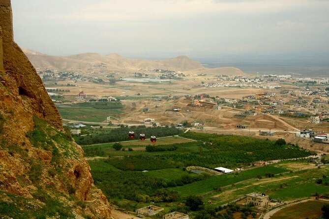 Jericho, the Jordan river & the Dead Sea from Jerusalem - Mount of Temptation monastery stop: views, silence, and quick perspective