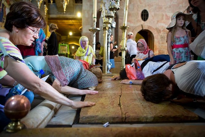Jerusalem and Bethlehem Day Tour from Jerusalem - Church of the Holy Sepulchre: fast entry, big impact