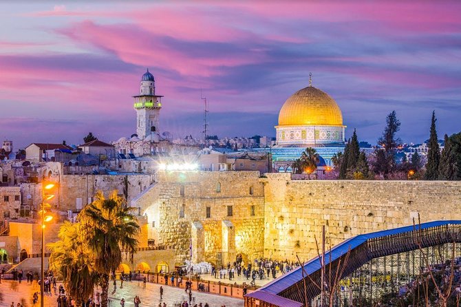 Jerusalem and Dead Sea Trip from Tel Aviv - Mount Scopus and the Old City photo points you can actually use