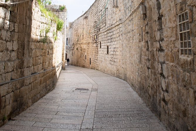 Jerusalem and the Dead Sea - How private timing works: 6 to 8 hours starting at 8:00 am
