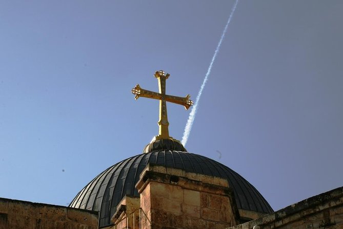 Jerusalem Christian Heritage Private Tour - Entering Old Jerusalem and starting at the Via Dolorosa, the Way of the Cross on foot