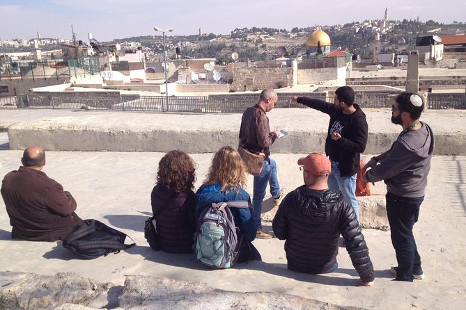 Jerusalem: Dual Narrative Tour - St Mark’s Syriac Church Rooftop and the View Toward East Jerusalem