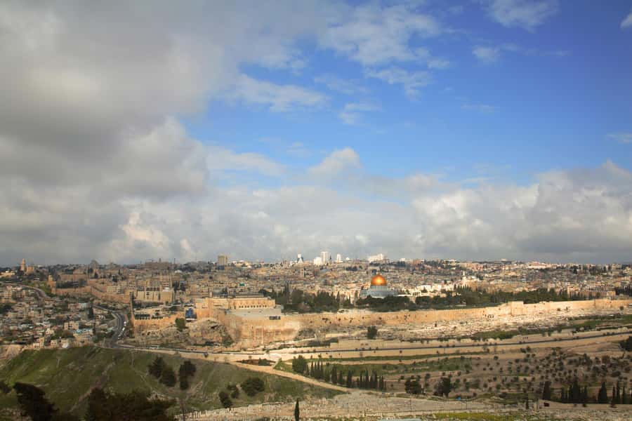 Jerusalem: Half-Day Tour from Tel Aviv - Kidron Valley, Gethsemane sights, and city walls from the route