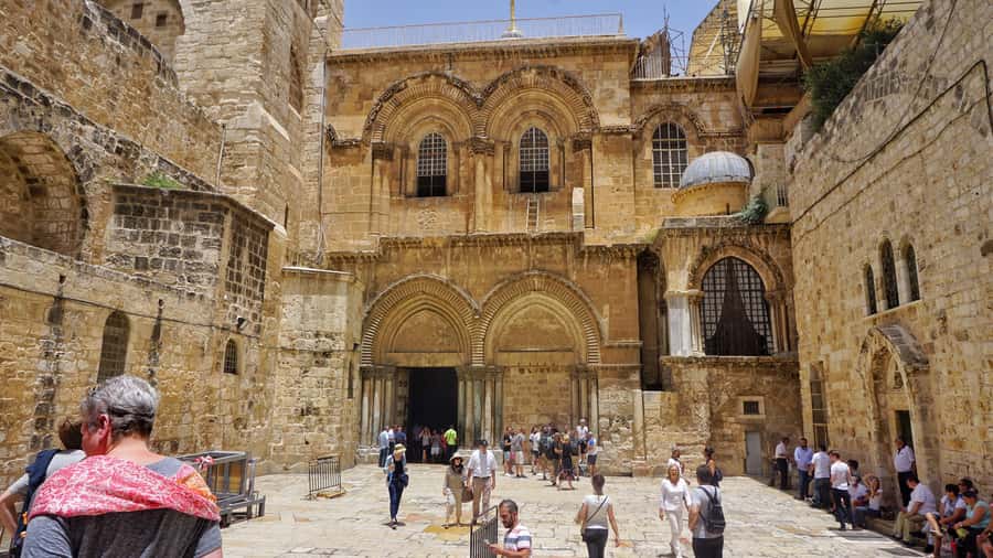 Jerusalem: Jerusalem, Bethlehem & Dead Sea Day Tour - Entering Jerusalem’s Old City, Western Wall Views and the Holy Sepulchre