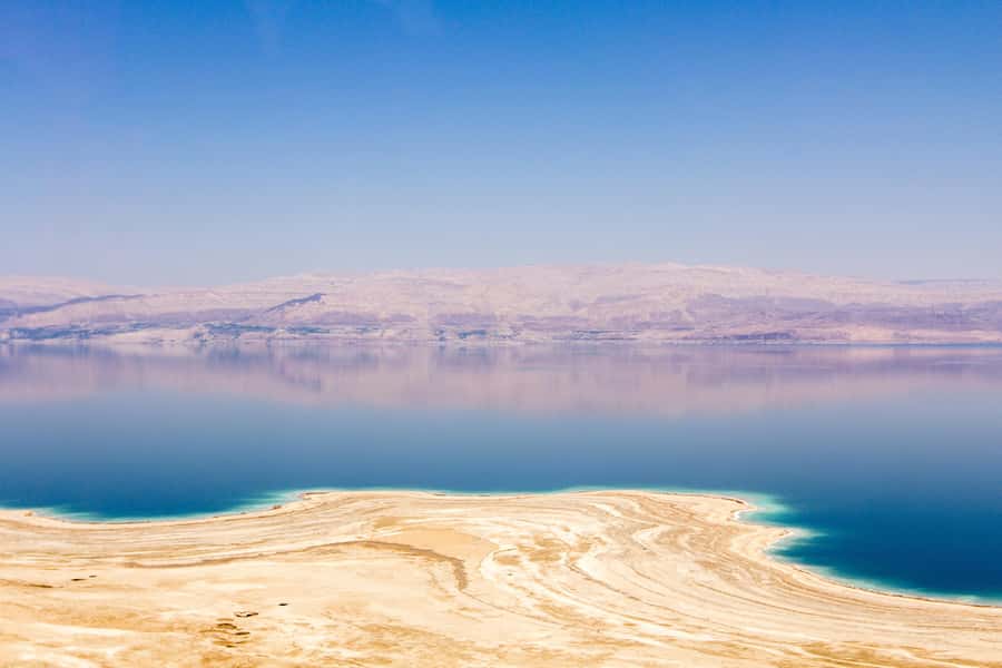 Jerusalem: Masada National Park and Dead Sea Excursion - Dead Sea float time: salt-encrusted shores, therapeutic water, and tricky access