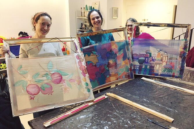 Private Silk Painting Workshop in Jerusalem - Create a scarf - - What You Actually Create, and Why It Works as a Gift