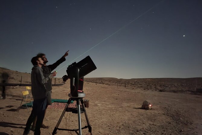 Stargazing Mitzpe Ramon - How The 1 Hour 45 Minutes Flows, Without Feeling Rushed