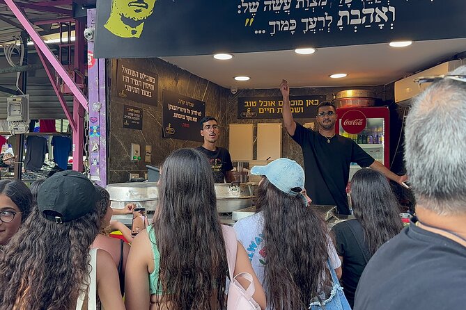 Tel Aviv: Carmel Market Food Tasting Tour “Shuk Hacarmel” - Stop 1: Hillel ha-Zaken St 60, Kerem HaTeimanim, and Your First Big Taste Hits