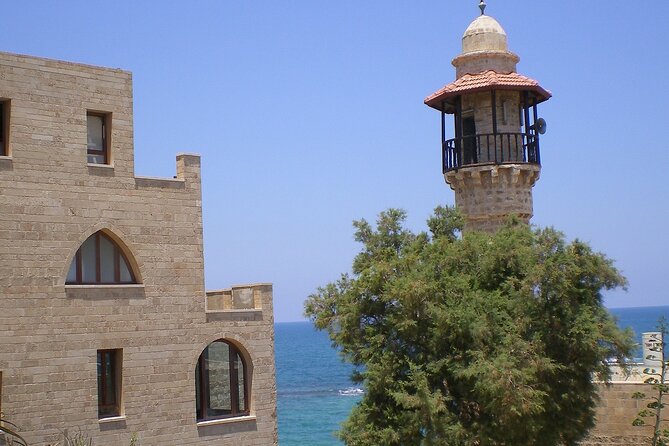 Tel Aviv; Jaffa Old City, Port & Shuk Hapishpishim Walking Tour - St. Peter’s Church: 19th-century architecture with a mixed feel