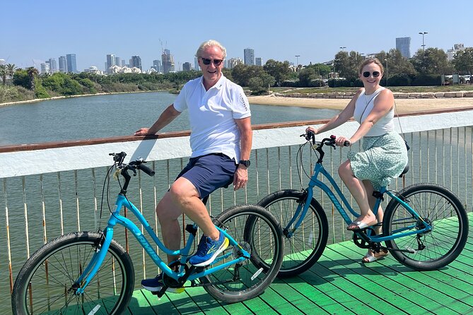 Tel Aviv & Jaffa Urban Bike Expedition - HaBima Square: Art, Architecture, and People-Watching Energy
