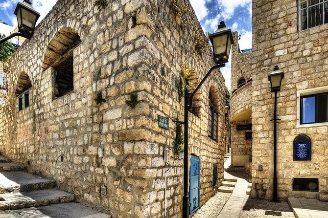 The Golan heights - Qatsrin Talmudic Village: Volcanic Rock, Reconstructed Synagogue Time